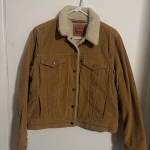 Levi Strauss Corduroy Bomber Jacket